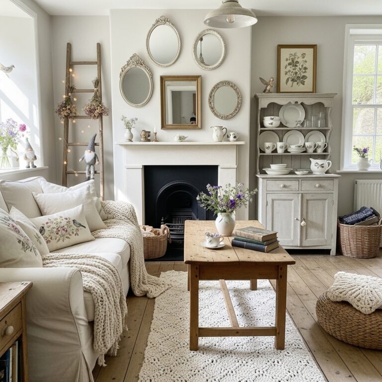 20 Cottage Aesthetic Decor Ideas That Balance Whimsy and Simplicity