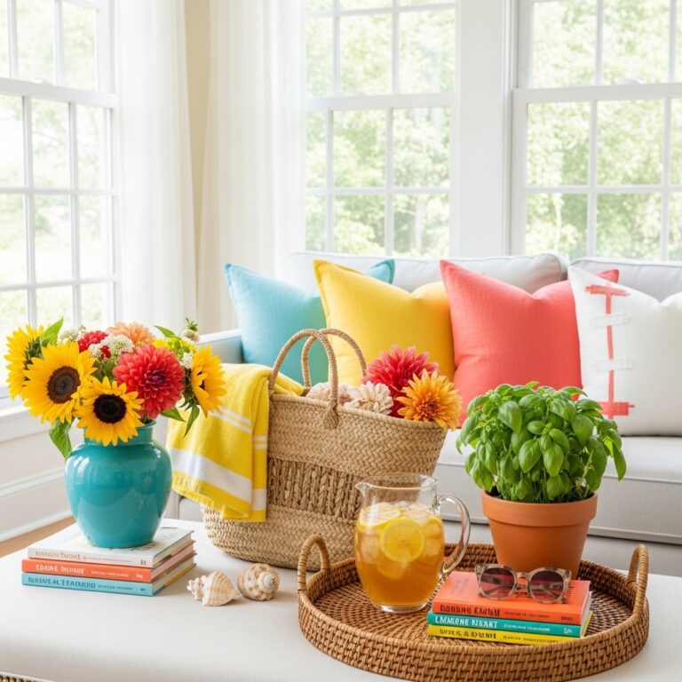 20 Summer Home Decor Ideas That Embrace the Heat and the Light