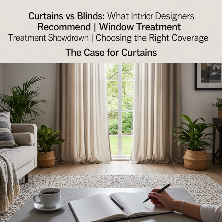 Curtains vs Blinds: What Interior Designers Recommend | Window Treatment Showdown | Choosing the Right Coverage