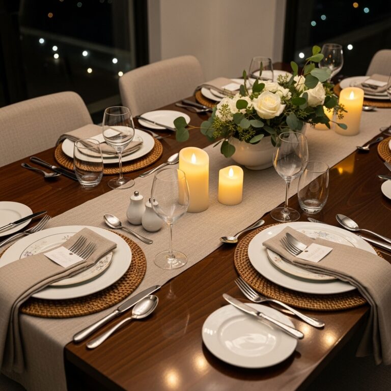 20 Dining Table Decor Ideas That Create a Stylish, Functional, and Welcoming Dining Space