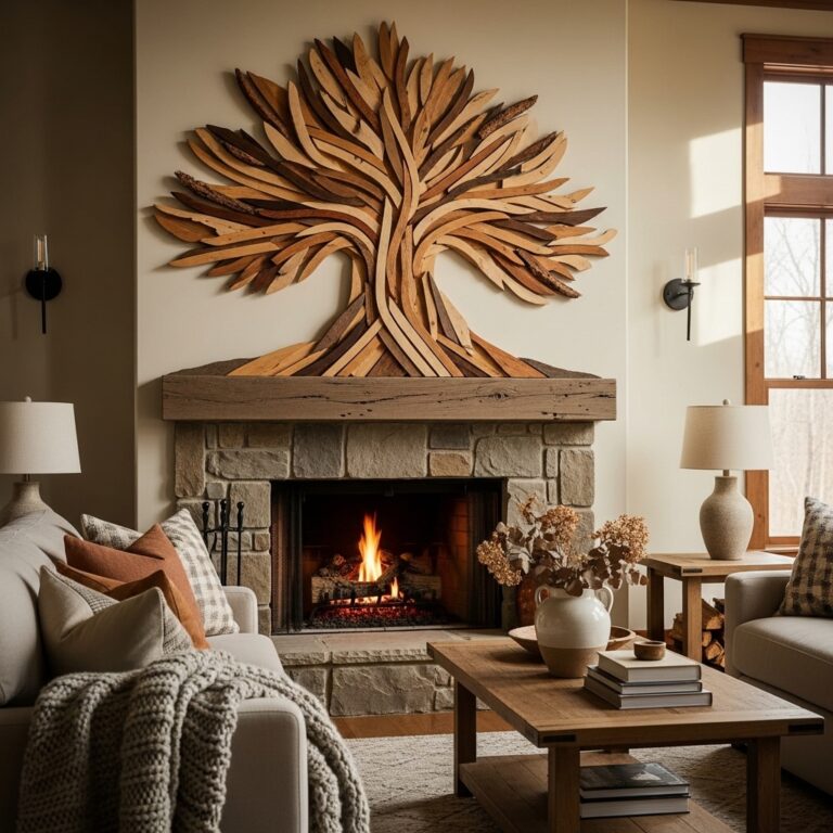20 Wood Wall Decor Ideas That Bring Warmth, Texture, and Natural Beauty to Any Room