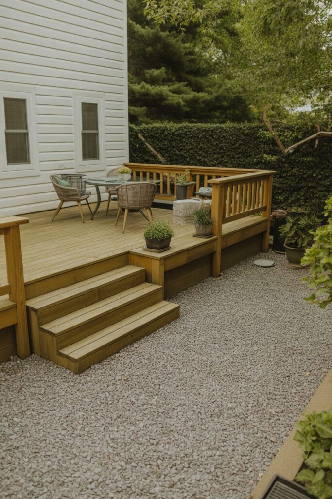12. Level a Section for a Gravel Patio