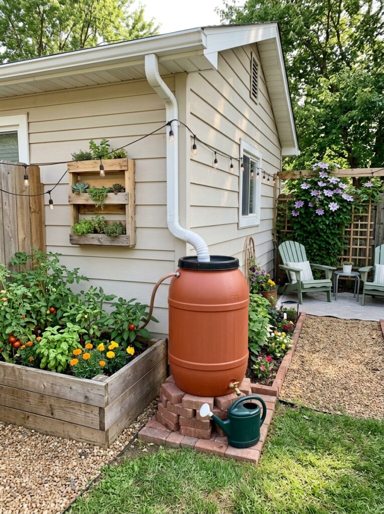 8. Install a Rain Barrel to Save on Water Bills