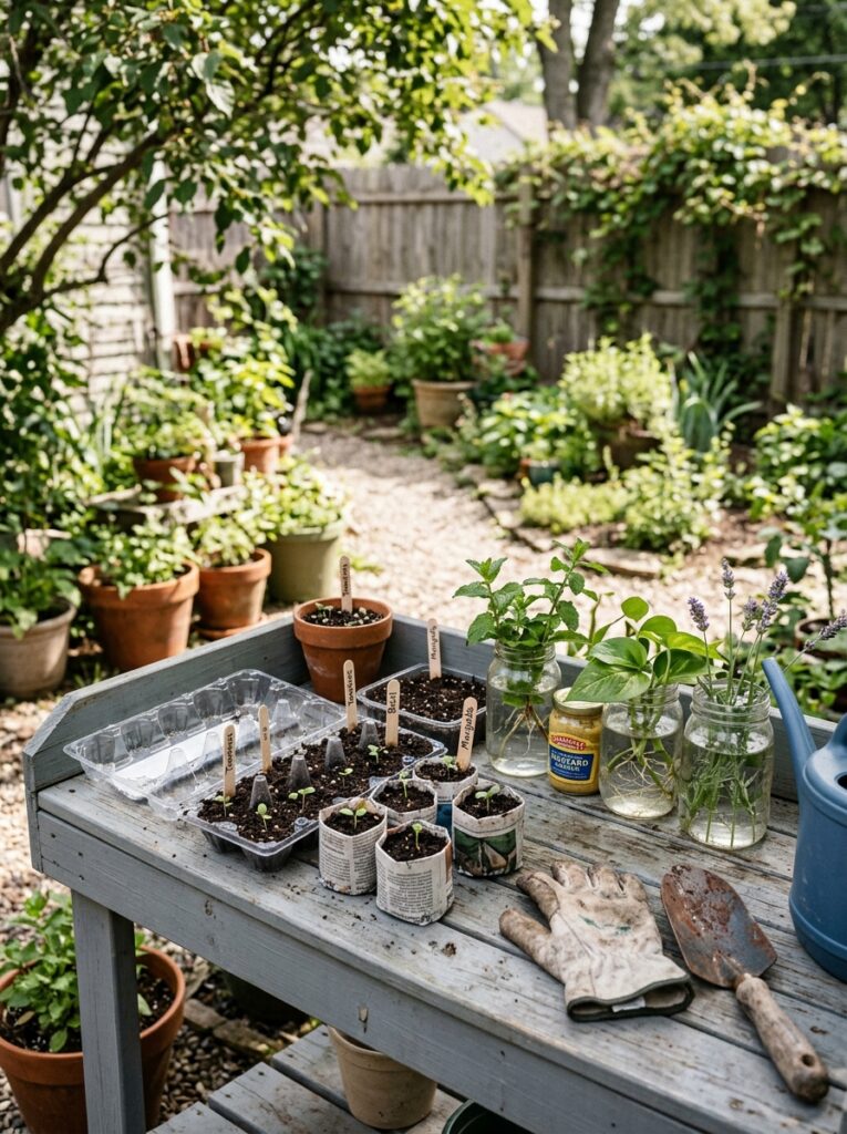 2. Start Plants from Seeds or Cuttings