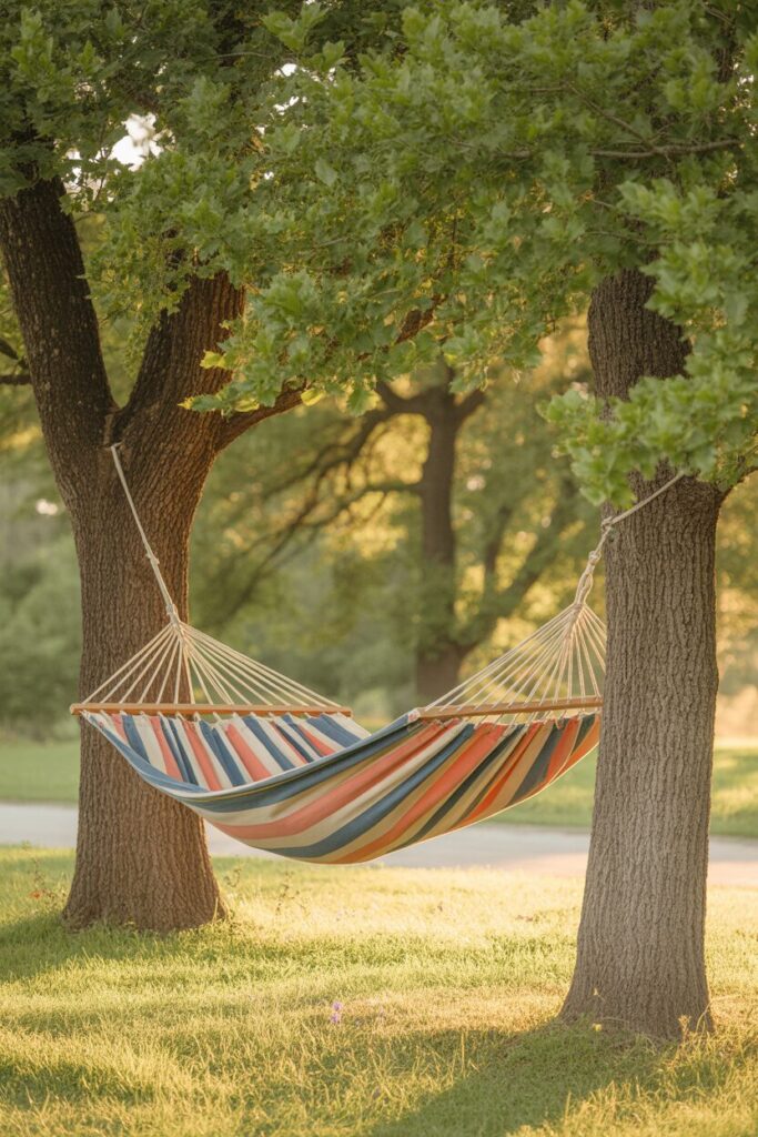 38. Hang a Hammock from Two Trees