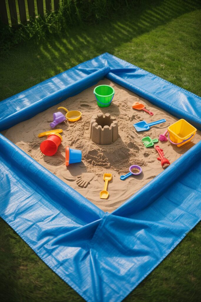 33. Create a Simple Sandbox from a Tarp