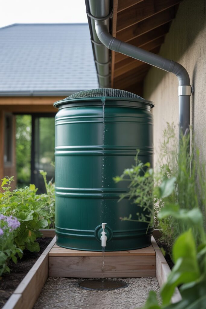 8. Install a Rain Barrel to Save on Water Bills