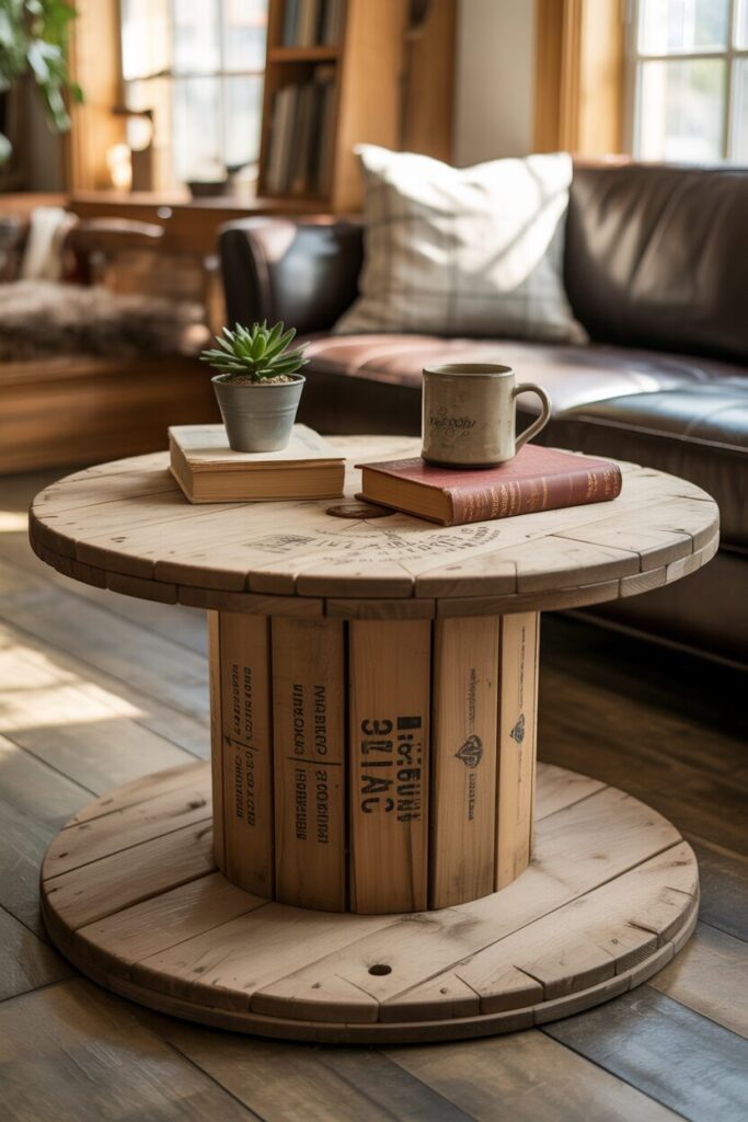 14. Create a Table from a Free Cable Spool